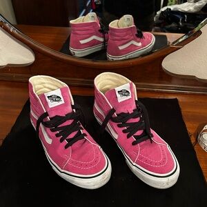 Vans High-Top Sneakers - Pink